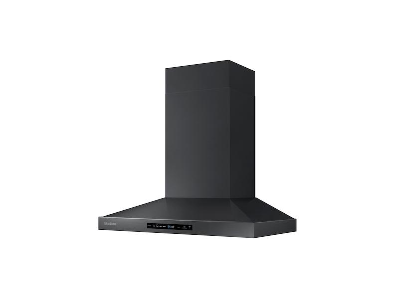 Samsung 30" Wall Mount Hood in Black Stainless Steel