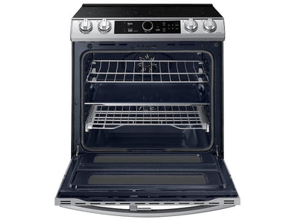 6.3 cu ft. Smart Slide-in Electric Range with Smart Dial, Air Fry, & Flex Duo™ in Stainless Steel