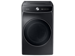 Samsung 7.5 cu. ft. Smart Dial Gas Dryer with FlexDry™ and Super Speed Dry in Brushed Black