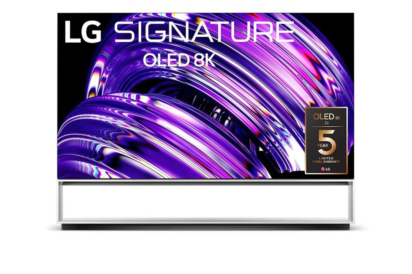 OLED88Z2PUA LG SIGNATURE 88 Inch Class Z2 PUA series 8K UHD OLED webOS 22 w/ ThinQ AI TV