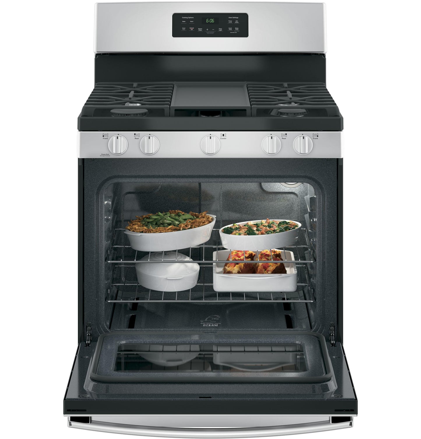 JGBS66REKSS GE® 30" Free-Standing Gas Range