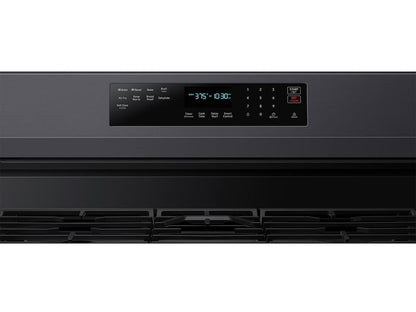 Samsung NX60A6711SG 6.0 cu. ft. Smart Freestanding Gas Range with No-Preheat Air Fry and Convection+ in Black Stainless Steel