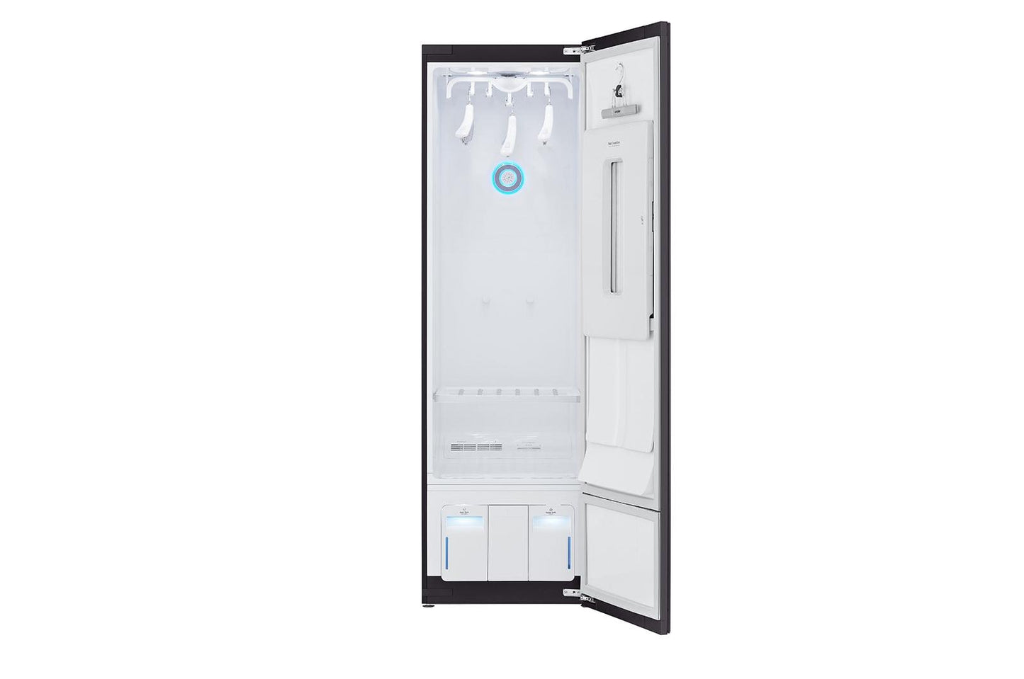 S5MSB LG STUDIO Styler - Refresh Garments in Minutes with Smart Wi-Fi Enabled Steam Clothing Care System
