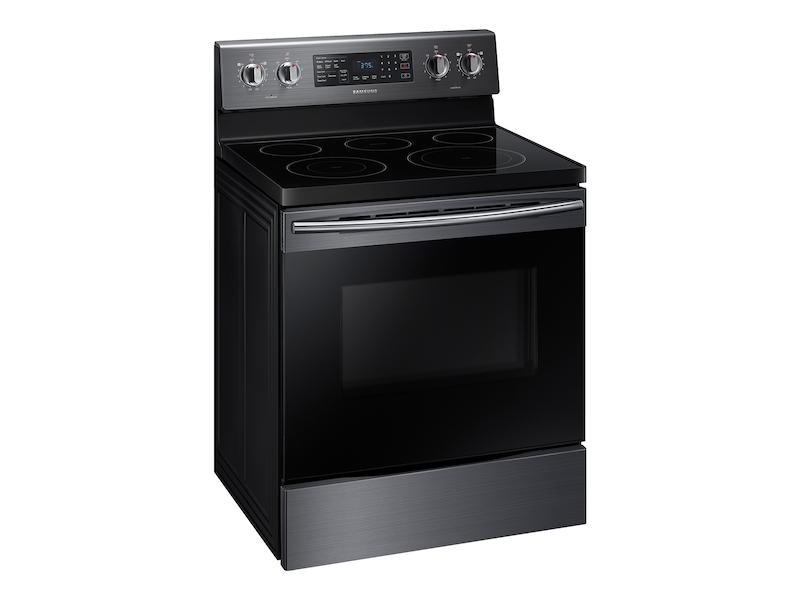 Samsung NE59M4320SG 5.9 cu. ft. Freestanding Electric Range with Convection in Black Stainless Steel