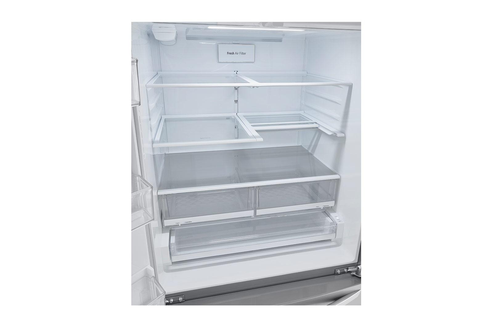 Lg 22 cu ft. Smart Counter Depth Double Freezer Refrigerator