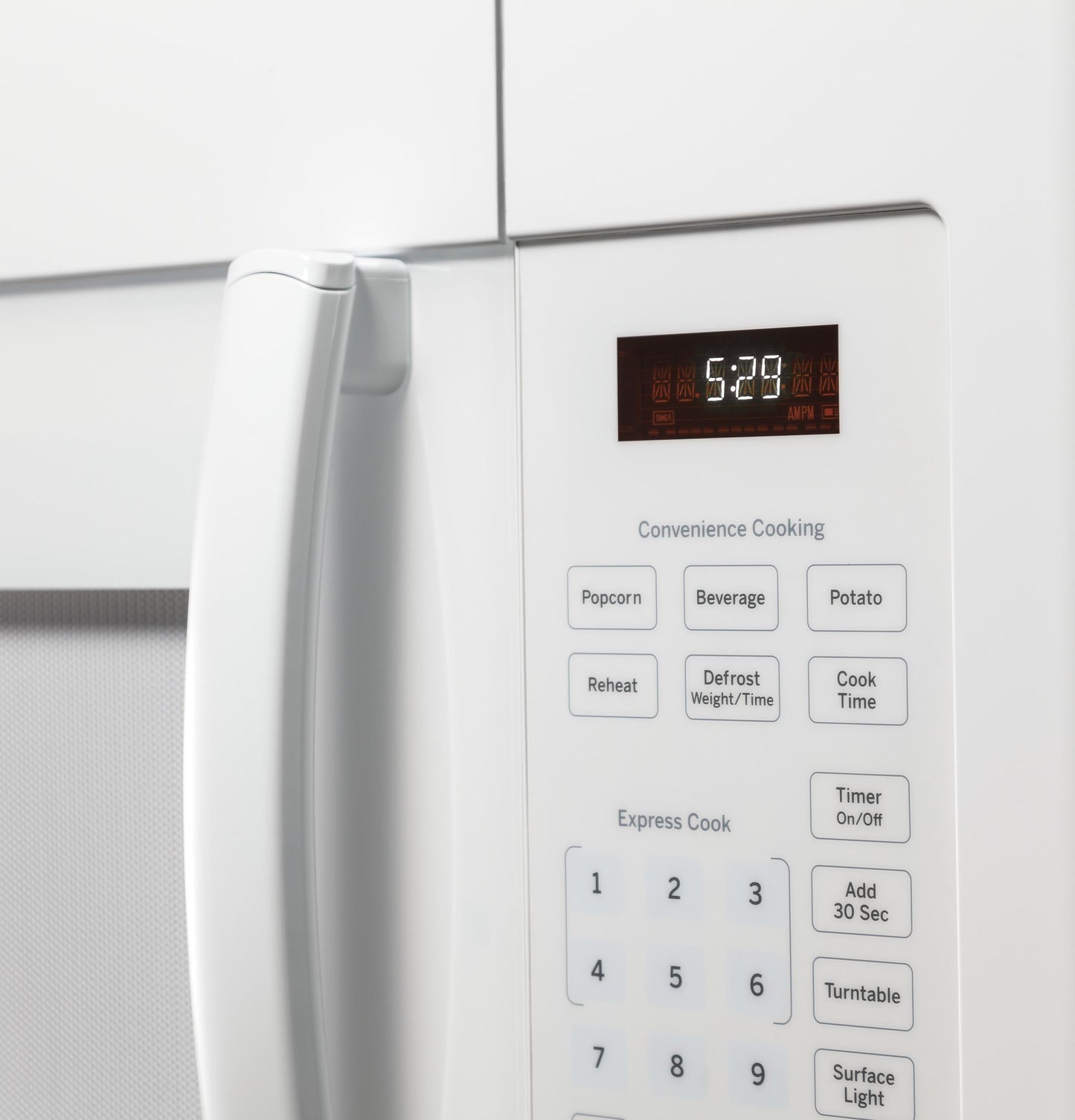 JVM3160DFWW GE® 1.6 Cu. Ft. Over-the-Range Microwave Oven