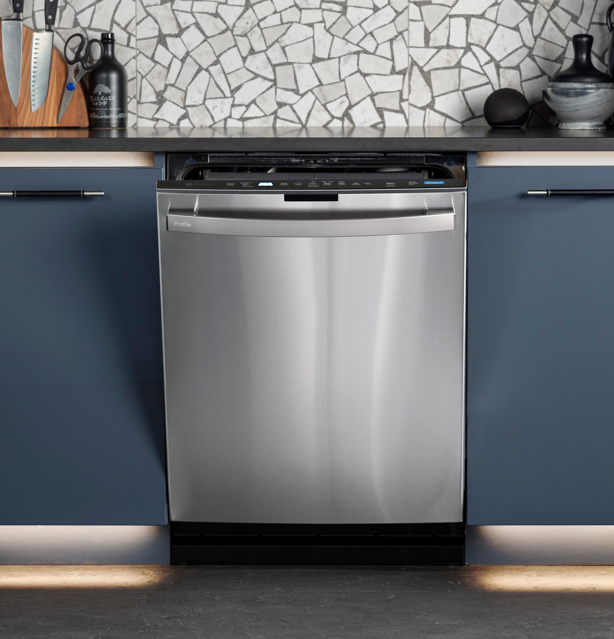 GE Profile™ ENERGY STAR® UltraFresh System Dishwasher with Stainless Steel Interior