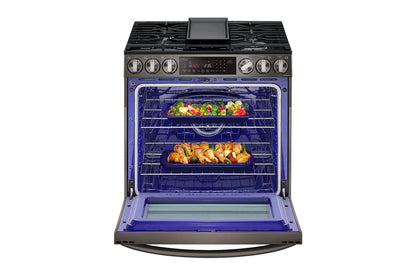 Lg LSDL6336D 6.3 cu. ft. Smart Dual Fuel Slide-in Range with InstaView®, ProBake Convection®, Air Fry and Air Sous Vide