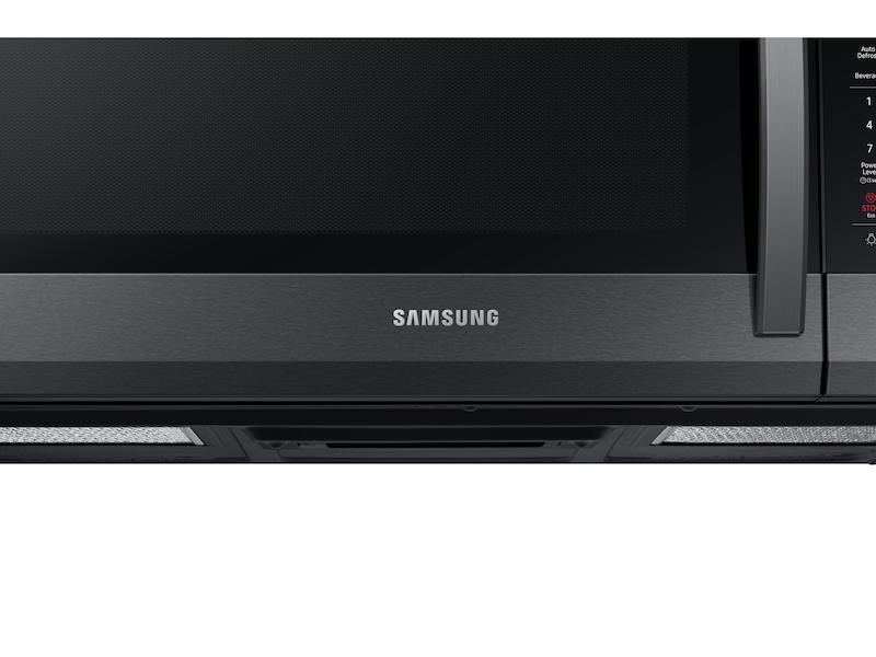 Samsung 1.9 cu. ft. Over-the-Range Microwave with Sensor Cooking in Black Stainless Steel