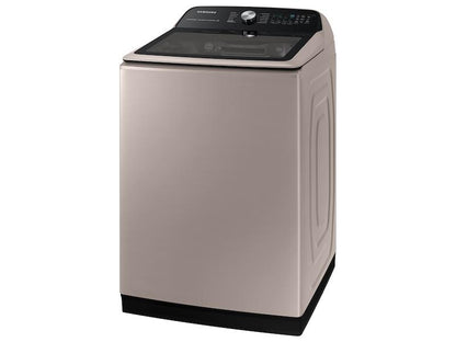 Samsung WA52A5500AC 5.2 cu. ft. Large Capacity Smart Top Load Washer with Super Speed Wash in Champagne