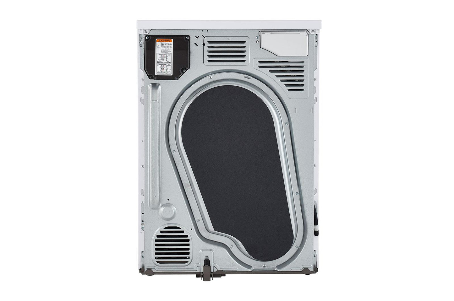 Lg DLHC1455W 4.2 cu. ft. Smart Wi-Fi Enabled Compact Front Load Dryer with Dual Inverter HeatPump™ Technology