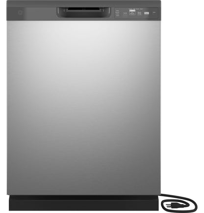 GDF511PSRSS GE® ENERGY STAR® Dishwasher with Front Controls with Power Cord