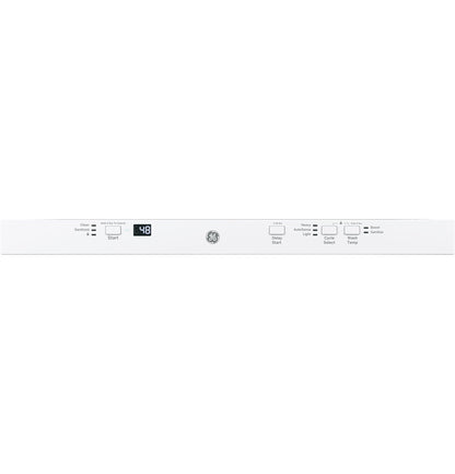 GDT225SGLWW GE® ENERGY STAR® ADA Compliant Stainless Steel Interior Dishwasher with Sanitize Cycle