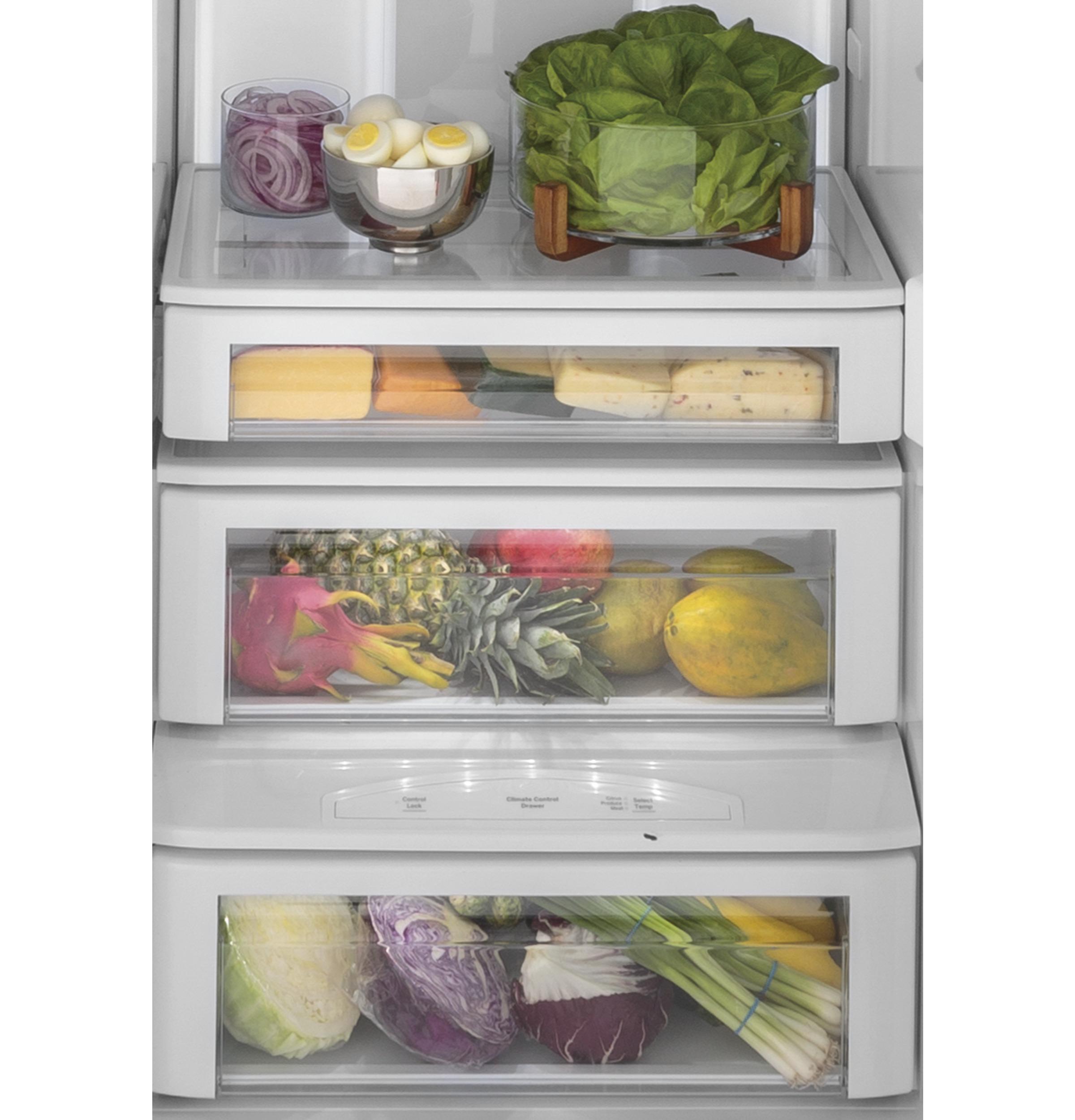 PSB42YSRSS GE Profile™ Series 42" Smart Built-In Side-by-Side Refrigerator with Dispenser