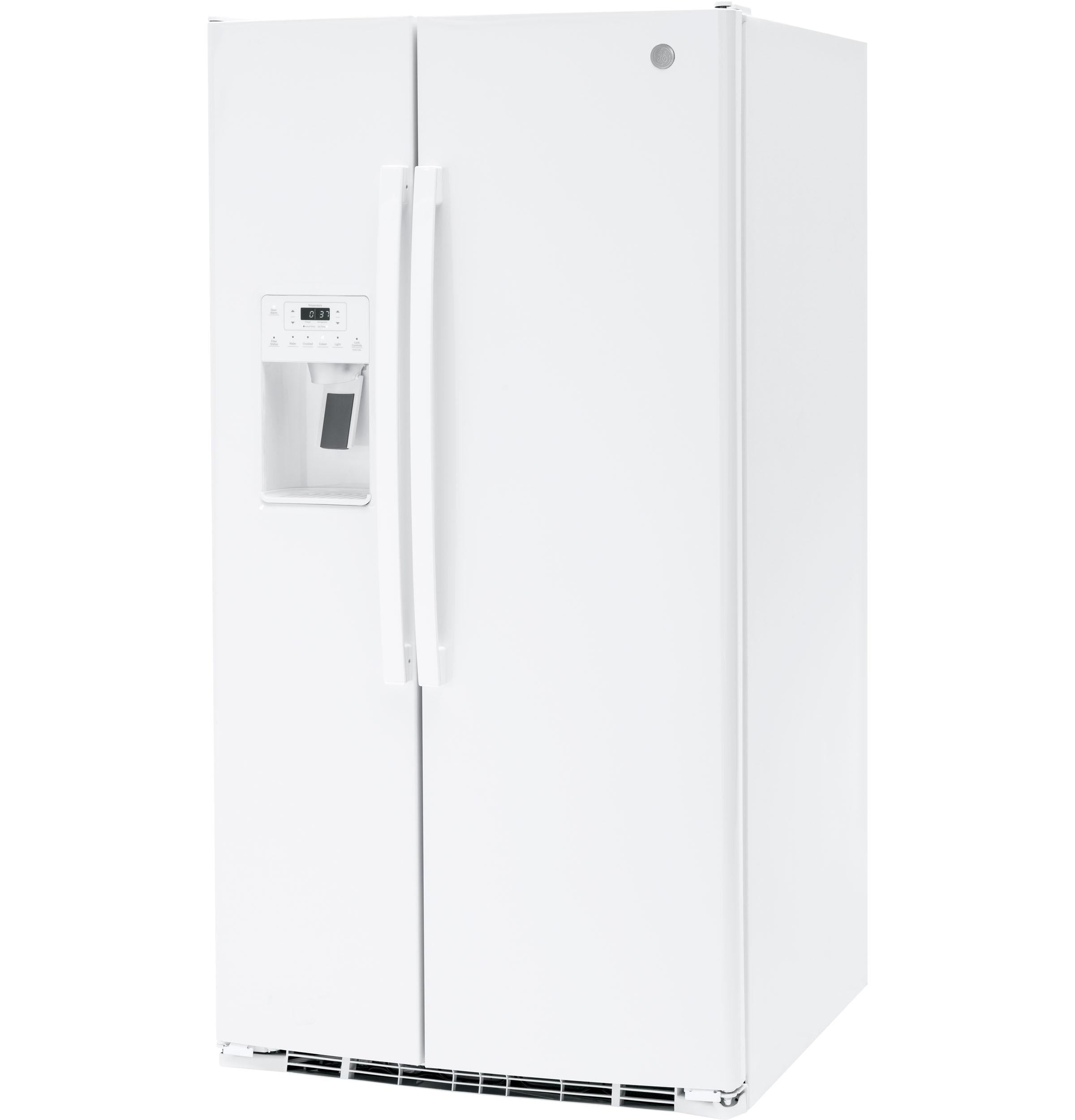 GSE25GGPWW GE® ENERGY STAR® 25.3 Cu. Ft. Side-By-Side Refrigerator