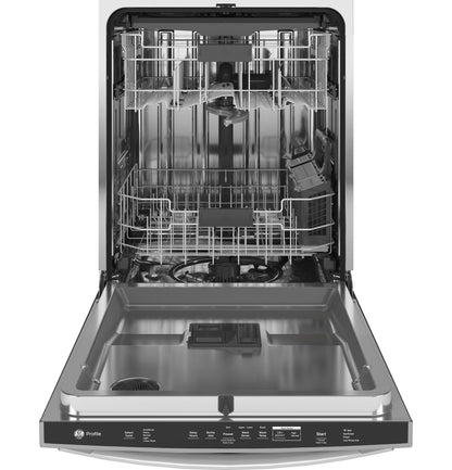 GE Profile™ ENERGY STAR® Fingerprint Resistant Top Control with Stainless Steel Interior Dishwasher with Sanitize Cycle