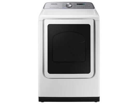 Samsung DVE52A5500W 7.4 cu. ft. Smart Electric Dryer with Steam Sanitize+ in White