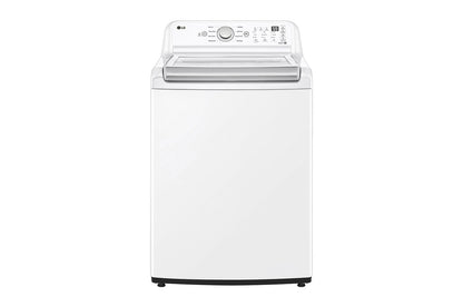 Lg WT7155CW 4.8 cu. ft. Mega Capacity Top Load Washer with 4-Way™ Agitator & TurboDrum™ Technology