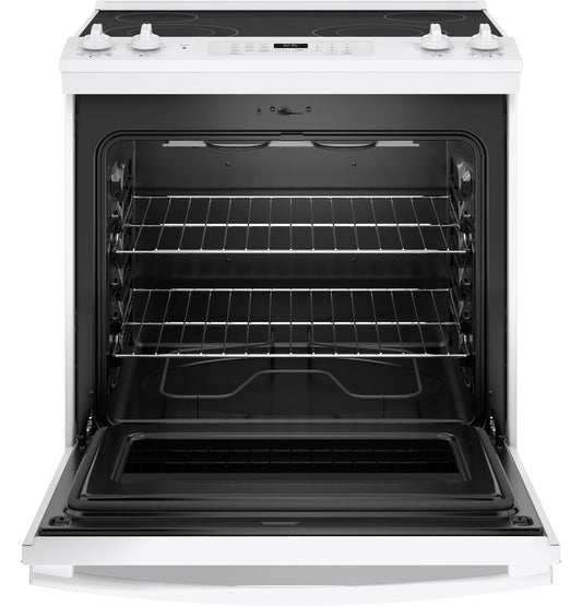 GE® 30" Slide-In Electric Range