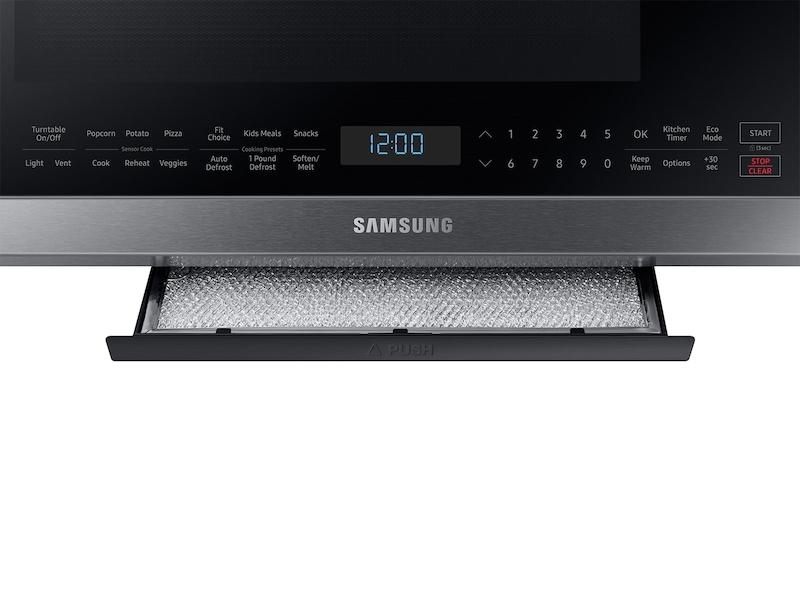 Samsung 2.1 cu. ft. Over-the-Range Microwave with Sensor Cooking in Fingerprint Resistant Stainless Steel