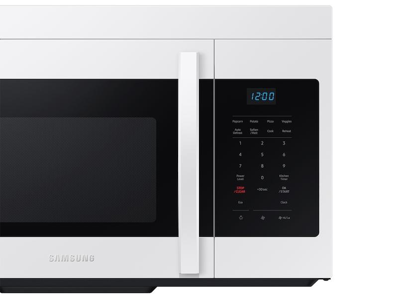 Samsung 1.6 cu. ft. Over-the-Range Microwave with Auto Cook in White