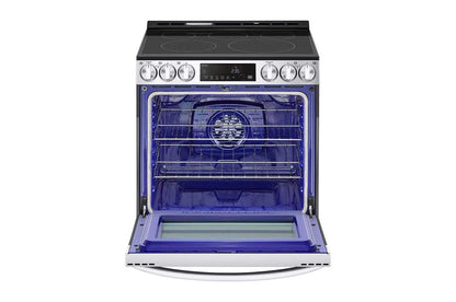 Lg LSEL6333F 6.3 cu. ft. Smart Wi-Fi Enabled Fan Convection Electric Slide-in Range with Air Fry & EasyClean®