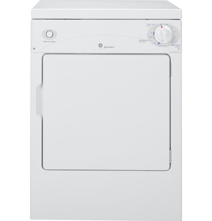 DSKP333ECWW GE Spacemaker® 120V 3.6 cu. ft. Capacity Portable Electric Dryer