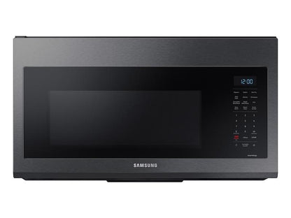 Samsung MC17T8000CG 1.7 cu ft. Smart Over-the-Range Microwave with Convection & Slim Fry™ in Black Stainless Steel