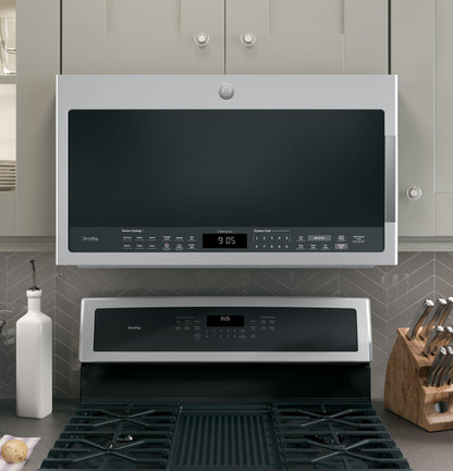 PVM9005SJSS GE Profile™ 2.1 Cu. Ft. Over-the-Range Sensor Microwave Oven