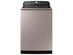Samsung WA52A5500AC 5.2 cu. ft. Large Capacity Smart Top Load Washer with Super Speed Wash in Champagne