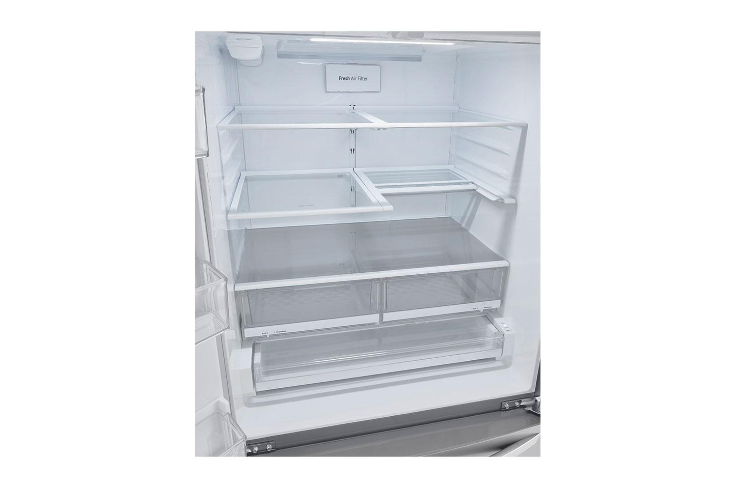 Lg LRMVS2806S 28 cu. ft. Smart InstaView® Door-in-Door® Double Freezer Refrigerator with Craft Ice™