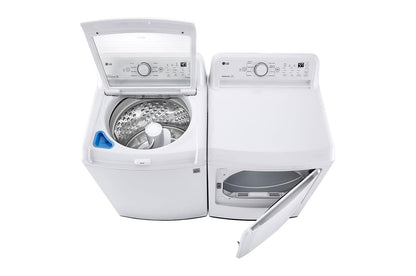 Lg DLE7000W 7.3 cu.ft. Ultra Large High Efficiency Dryer™ , Electric, White