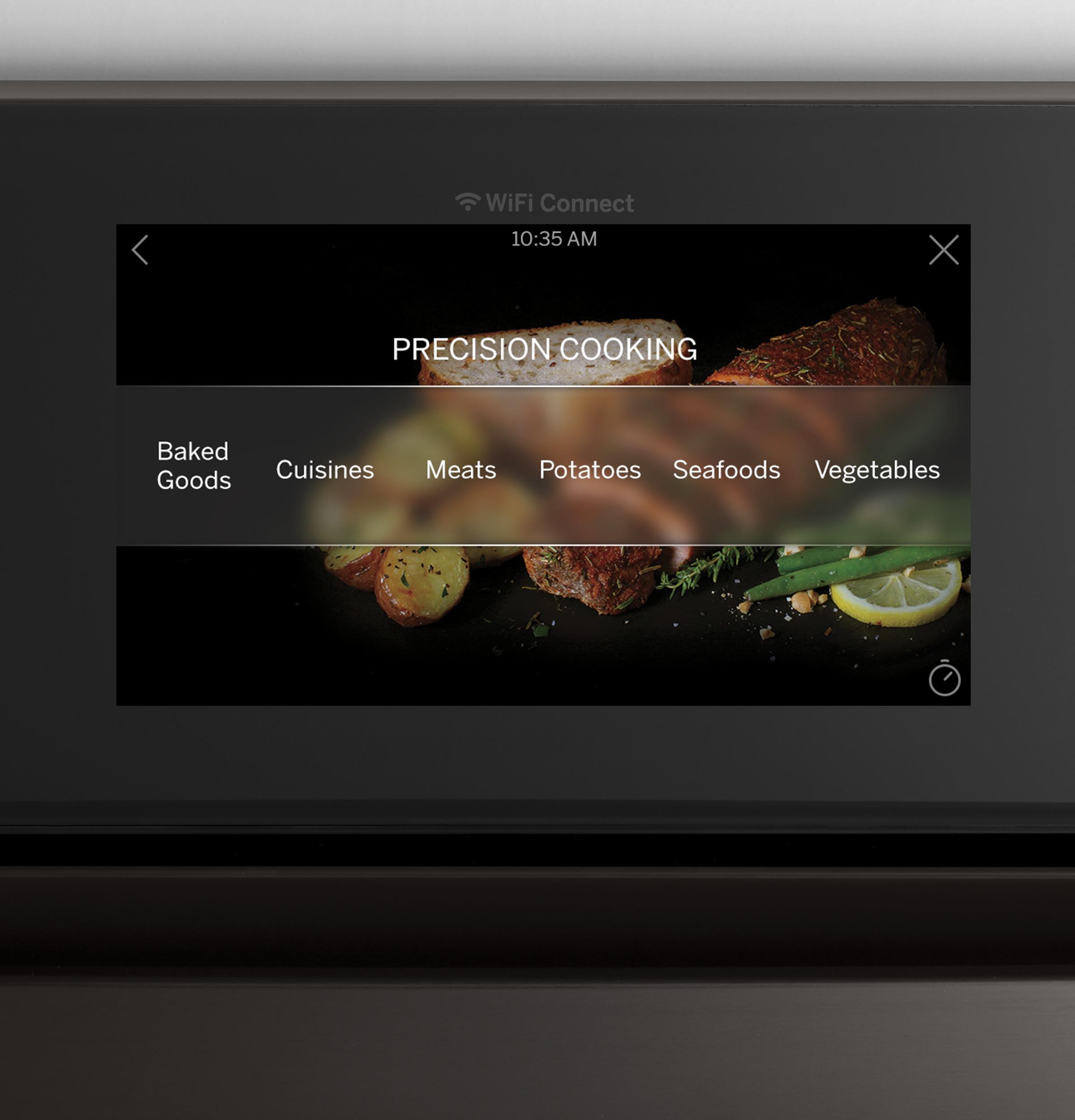 PTD7000SNSS GE Profile™ 30" Smart Built-In Convection Double Wall Oven with No Preheat Air Fry and Precision Cooking