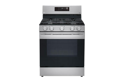 Lg LRGL5823S 5.8 cu ft. Smart Wi-Fi Enabled Fan Convection Gas Range with Air Fry & EasyClean®