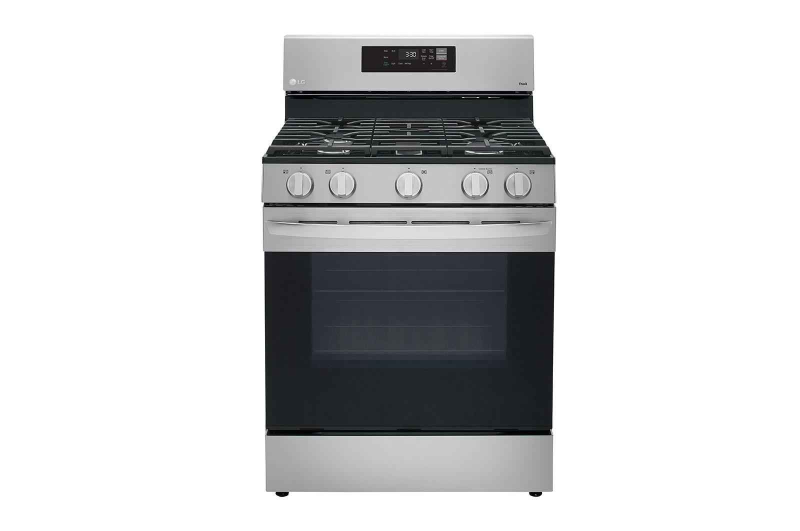 Lg 5.8 cu ft. Smart Wi-Fi Enabled Gas Range with EasyClean®