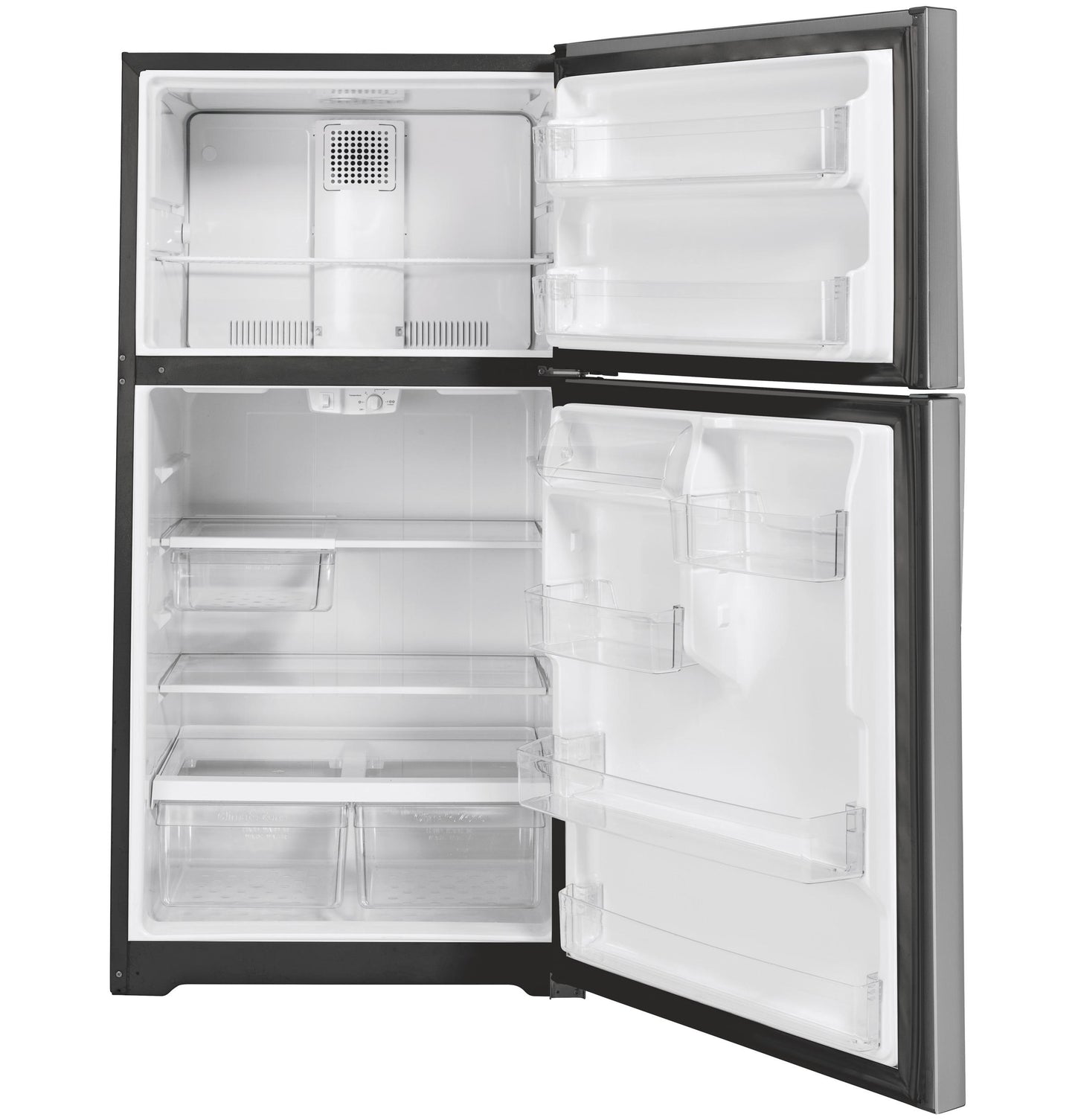 GTE22JSNRSS GE® ENERGY STAR® 21.9 Cu. Ft. Top-Freezer Refrigerator