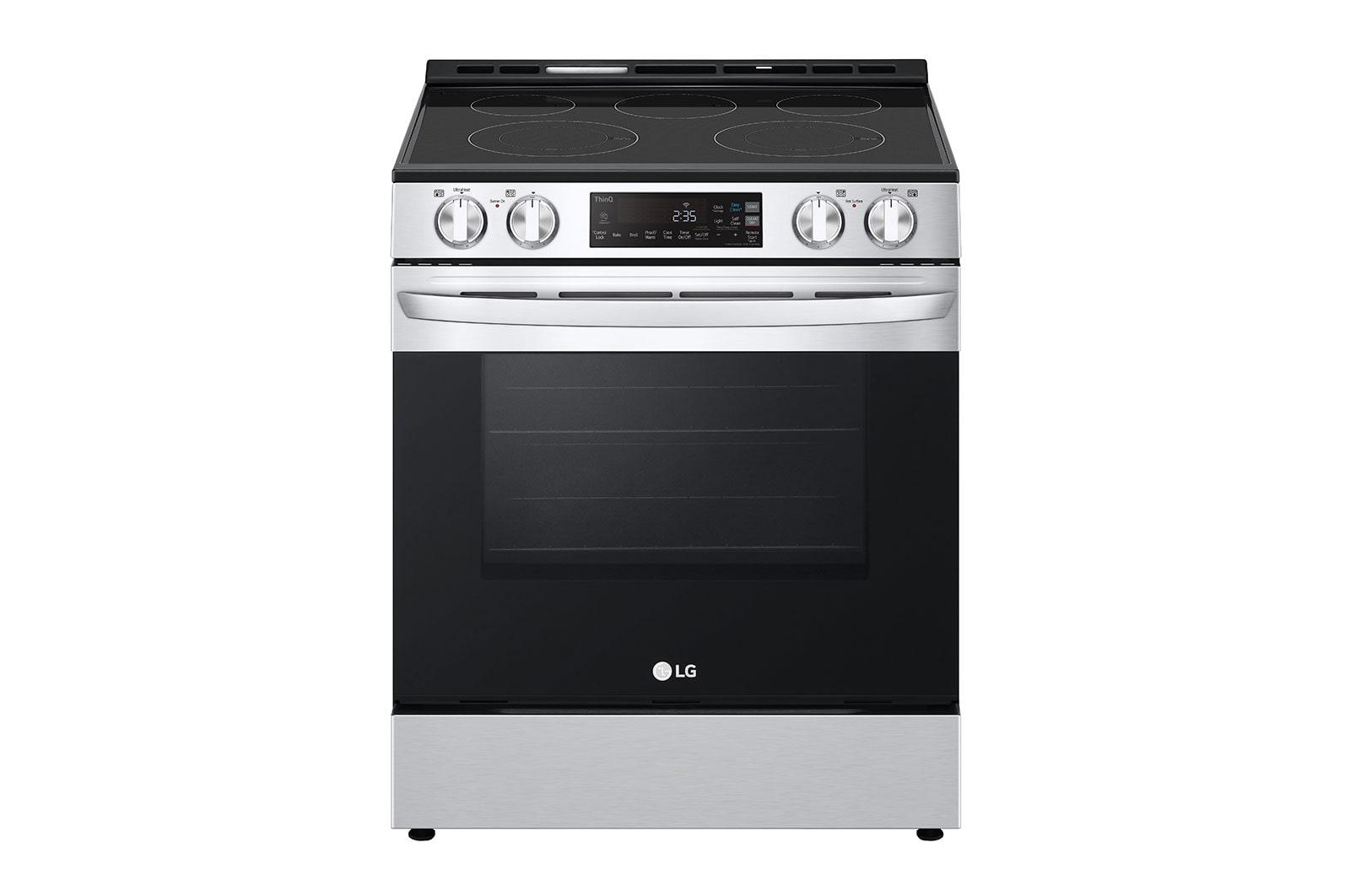 Lg 6.3 cu ft. Smart Wi-Fi Enabled Electric Slide-in Range with EasyClean®