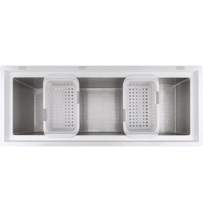 FCM16SLWW GE® 15.7 Cu. Ft. Manual Defrost Chest Freezer