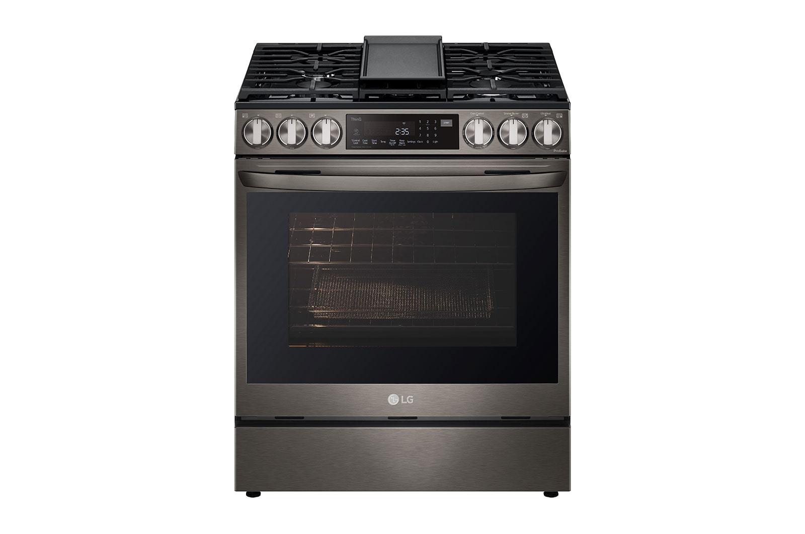 Lg 6.3 cu ft. Smart wi-fi Enabled ProBake Convection® InstaView® Gas Slide-In Range with Air Fry
