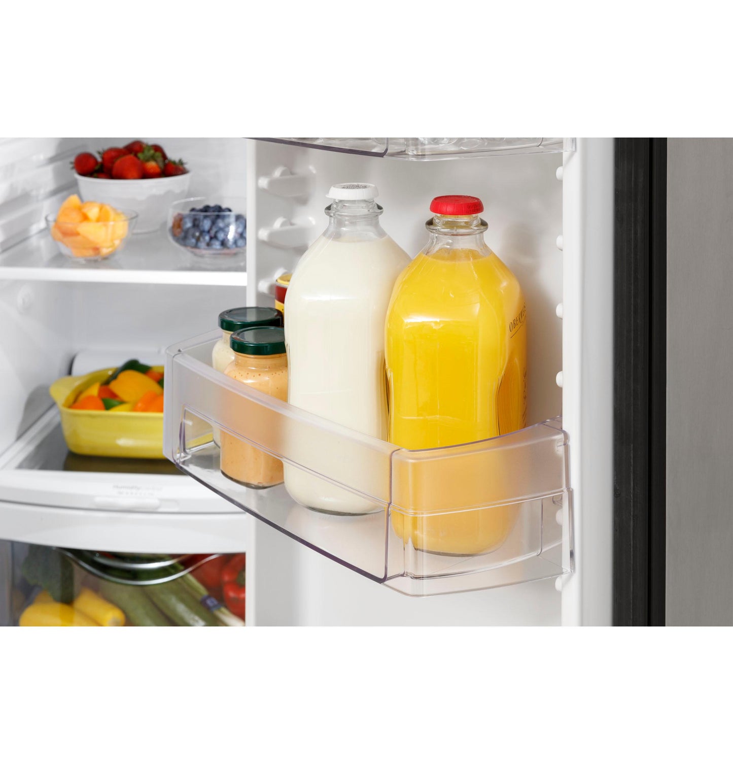 GSS23GGPWW GE® 23.0 Cu. Ft. Side-By-Side Refrigerator