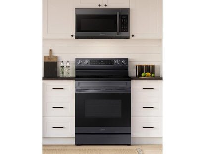 Samsung NE63A6511SG 6.3 cu.ft.Smart Freestanding Electric Range with No-Preheat Air Fry & Convection in Black Stainless Steel
