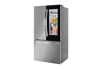 27 cu. ft. Smart InstaView® Counter-Depth Max French Door Refrigerator