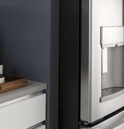 PFE28KYNFS GE Profile™ ENERGY STAR® 27.7 Cu. Ft. Fingerprint Resistant French-Door Refrigerator with Hands-Free AutoFill