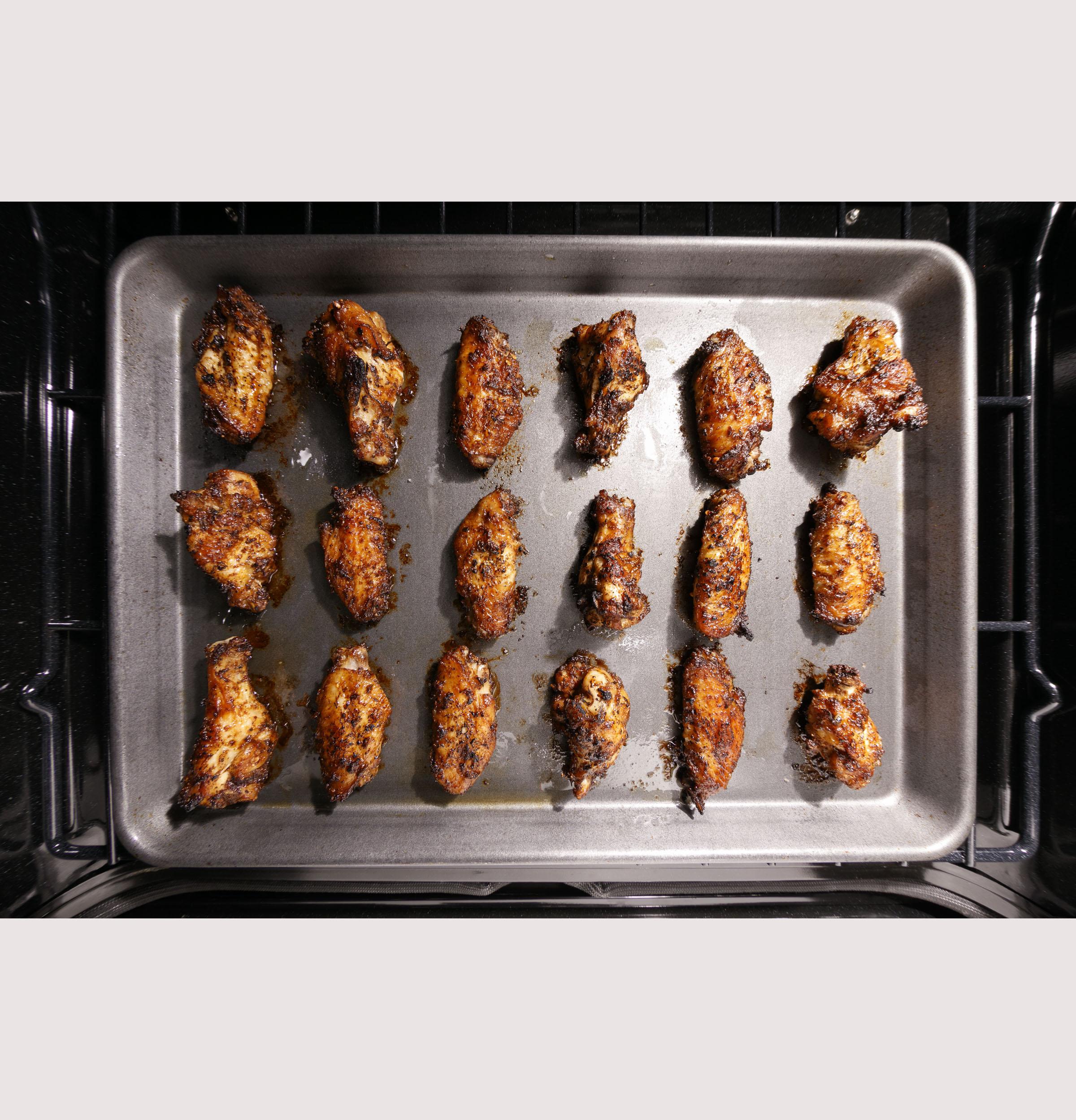 PGB965BPTS GE Profile™ 30" Free-Standing Gas Double Oven Convection Range with No Preheat Air Fry