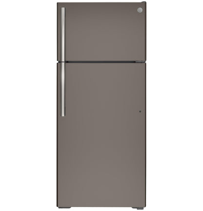 GTE18GMNRES GE® ENERGY STAR® 17.5 Cu. Ft. Top-Freezer Refrigerator