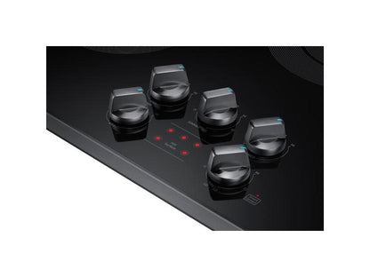 Samsung NZ30K6330RG 30" Smart Electric Cooktop in Black Stainless Steel
