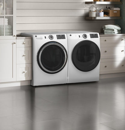 GFW550SSNWW GE® ENERGY STAR 4.8 cu. ft. Capacity Smart Front Load ® Washer with UltraFresh Vent System with OdorBlock™ and Sanitize w/Oxi