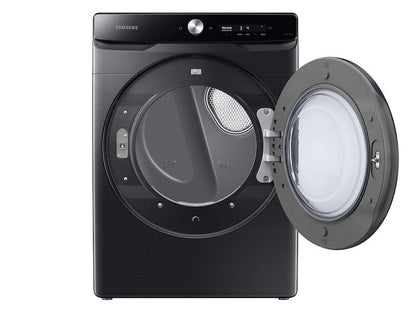 Samsung DVG50A8600V 7.5 cu. ft. Smart Dial Gas Dryer with Super Speed Dry in Brushed Black