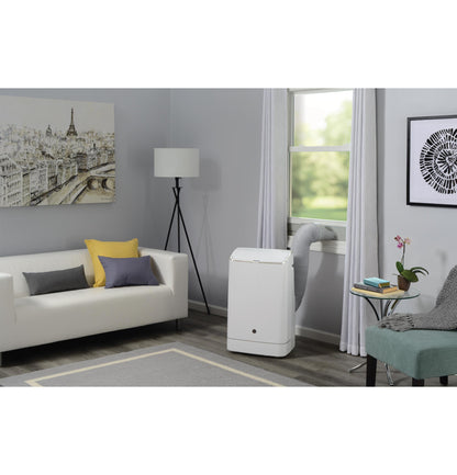 APWA14YBMW GE® 9,850 BTU SACC Smart Portable Air Conditioner for Medium Rooms up to 550 sq ft. (14,000 BTU ASHRAE)