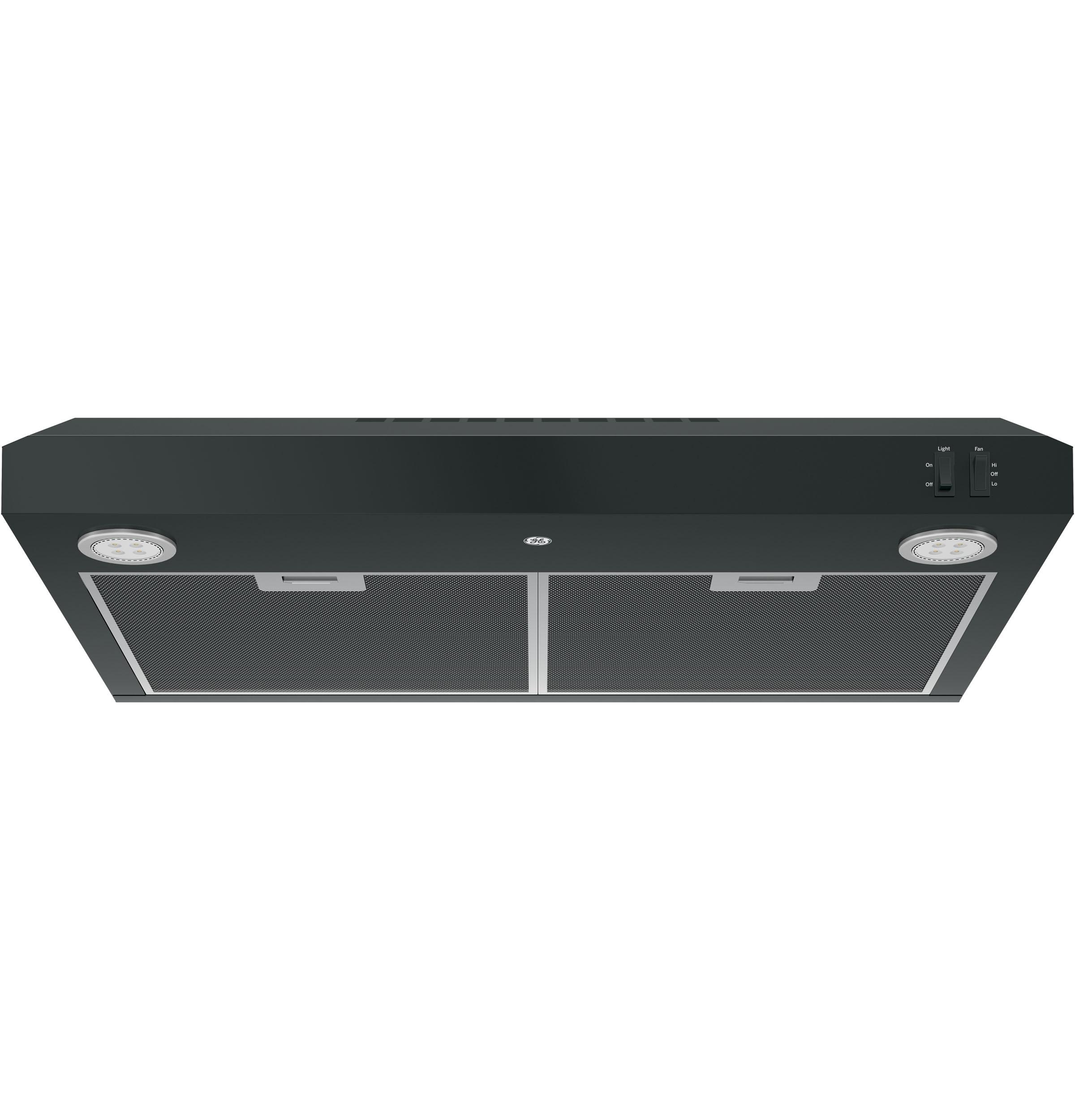 JVX5305DJBB GE® 30" ENERGY STAR Certified Under The Cabinet Hood